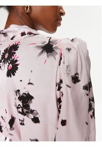 Bruuns Bazaar Sukienka koszulowa Liria BBW3828 Różowy Relaxed Fit. Kolor: różowy. Materiał: syntetyk, bawełna. Typ sukienki: koszulowe