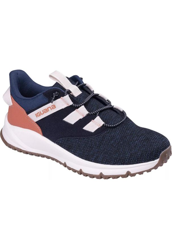 Buty Sportowe męskie sportowe casualowe Iguana. Okazja: na co dzień. Kolor: niebieski