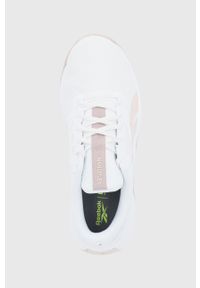 Reebok Buty Nanoflex TR kolor biały na platformie. Nosek buta: okrągły. Zapięcie: sznurówki. Kolor: biały. Materiał: guma. Obcas: na platformie #3