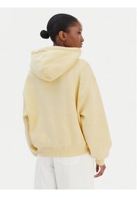 TOMMY HILFIGER - Tommy Hilfiger Bluza Corp Logo WW0WW47832 Żółty Regular Fit. Kolor: żółty. Materiał: syntetyk #5