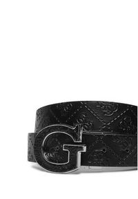 Guess Pasek Męski BMGGDB P4435 Czarny. Kolor: czarny. Materiał: skóra #4