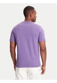 United Colors of Benetton - United Colors Of Benetton T-Shirt 3MI5J1AF7 Fioletowy Regular Fit. Kolor: fioletowy. Materiał: bawełna