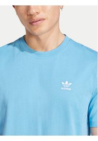 Adidas - adidas T-Shirt Trefoil Essentials IZ2099 Błękitny Regular Fit. Kolor: niebieski. Materiał: bawełna #6