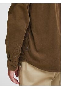 !SOLID - Solid Koszula 21104208 Brązowy Regular Fit. Kolor: brązowy. Materiał: bawełna #3