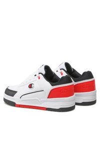 Champion Sneakersy Rebound Heritage Low Mesh S22115-WW001 Biały. Kolor: biały. Materiał: skóra