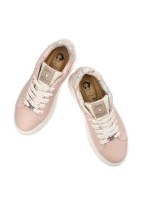 Różowe Sneakersy Anekke Modne Buty Damskie. Okazja: na co dzień. Kolor: różowy. Styl: casual #8