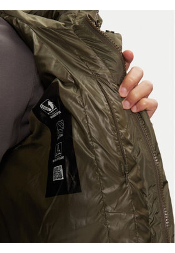 Bomboogie Kurtka puchowa CM8611TTNP4 Zielony Regular Fit. Kolor: zielony. Materiał: syntetyk