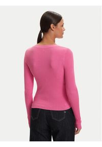 only - ONLY Kardigan Mist 15363392 Różowy Slim Fit. Kolor: różowy. Materiał: syntetyk #2