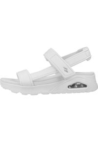 skechers - Sandały Skechers Model Uno - Summer Stand 2 Kolor Biały. Kolor: biały. Materiał: tkanina. Sezon: lato