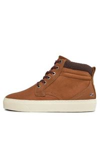 Pepe Jeans Sneakersy PMS30998 Brązowy. Kolor: brązowy