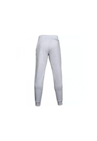Spodnie joggingowe Under Armour Rival Fleece. Kolor: szary, biały, wielokolorowy, niebieski. Materiał: dresówka