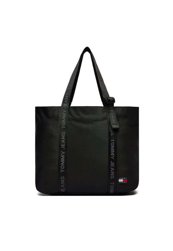 Tommy Jeans Torebka Tjw Essential Daily Tote AW0AW15819 Czarny. Kolor: czarny