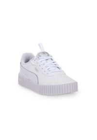 Buty do chodzenia damskie Puma 02 Carina 2.0 Pop Up. Zapięcie: sznurówki. Kolor: biały. Materiał: materiał, syntetyk. Szerokość cholewki: normalna. Sport: turystyka piesza