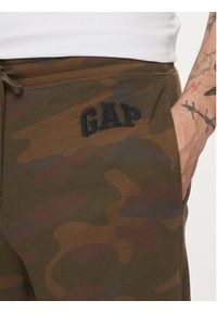 GAP - Gap Spodnie dresowe 804257-01 Brązowy Regular Fit. Kolor: brązowy. Materiał: bawełna #4