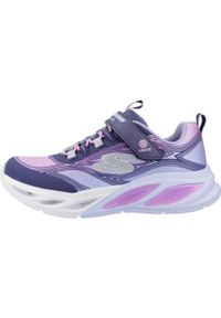 skechers - Tenisówki Skechers Model Cosmic Glow Kolor Fioletowy. Kolor: fioletowy. Materiał: syntetyk, tkanina. Model: Skechers Sport. Sport: turystyka piesza