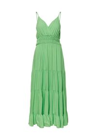 YAS Sukienka 26026350 Zielony Regular Fit. Kolor: zielony. Materiał: wiskoza #3