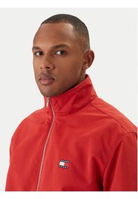 Tommy Jeans Kurtka przejściowa Essential DM0DM22720 Czerwony Regular Fit. Kolor: czerwony. Materiał: syntetyk #4
