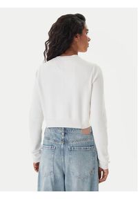 Tommy Jeans Sweter Chenille DW0DW22028 Écru Regular Fit. Materiał: syntetyk #2