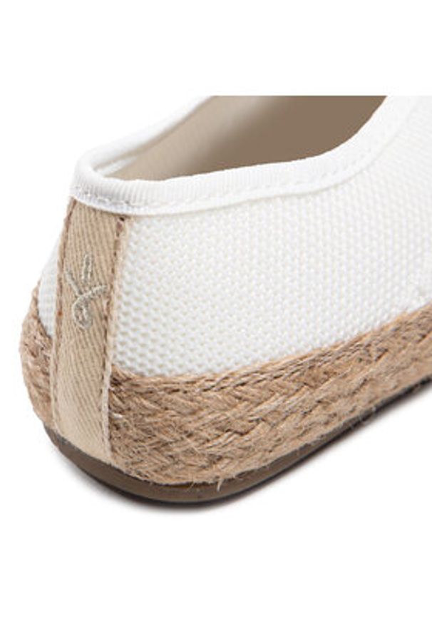 EMU Australia Espadryle Agonis Mac W12469 Biały. Kolor: biały. Materiał: materiał