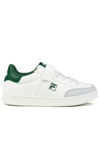 Buty dziecięce sportowe Fila COURTBAY VELCRO KIDS. Kolor: biały, szary, wielokolorowy, zielony. Sport: turystyka piesza #1