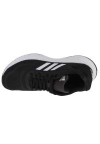 Adidas - Buty do biegania adidas Duramo 10 W GX0709 czarne. Zapięcie: sznurówki. Kolor: czarny. Materiał: guma, syntetyk, tkanina