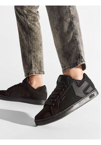 Etnies Sneakersy Fader 4101000203 Czarny. Kolor: czarny. Materiał: nubuk, skóra #3