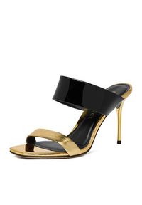Eva Minge Klapki EO- MIRIAM-LT1916-1 Czarny. Kolor: czarny. Materiał: syntetyk, skóra #4