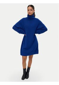 Vero Moda Sukienka dzianinowa Aquarius 10331900 Niebieski Regular Fit. Kolor: niebieski. Materiał: syntetyk #4