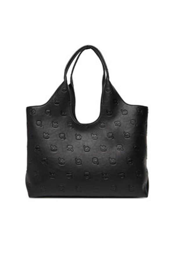 Karl Lagerfeld - KARL LAGERFELD Torebka A3W30302 Czarny. Kolor: czarny. Materiał: skórzane