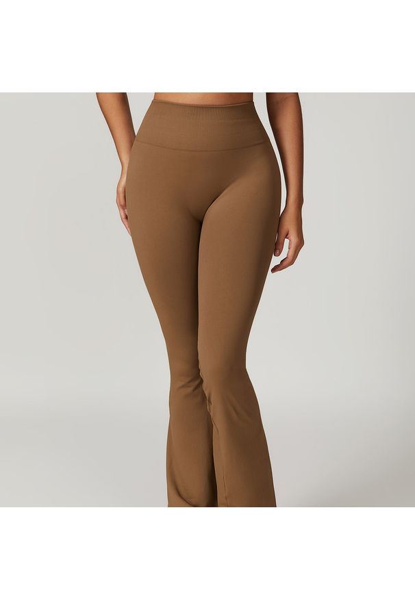 Intica - Legginsy sportowe push-up z wysokim stanem do treningu Chrysi. Stan: podwyższony. Materiał: materiał. Sport: fitness