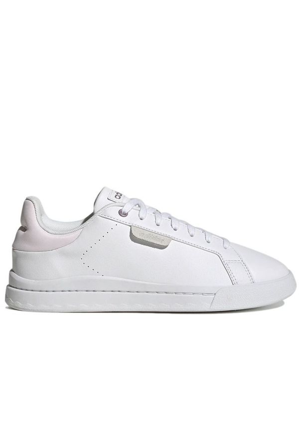 Adidas - Buty adidas Court Silk GY9256 - białe. Kolor: biały. Materiał: syntetyk, skóra. Szerokość cholewki: normalna. Wzór: gładki, aplikacja. Sport: tenis