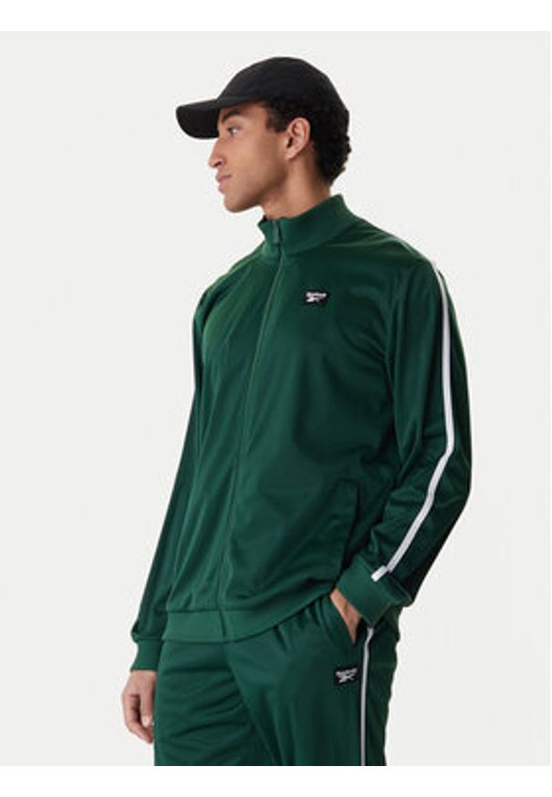 Reebok Dres Brooks RK25564CCM Zielony Regular Fit. Kolor: zielony. Materiał: syntetyk