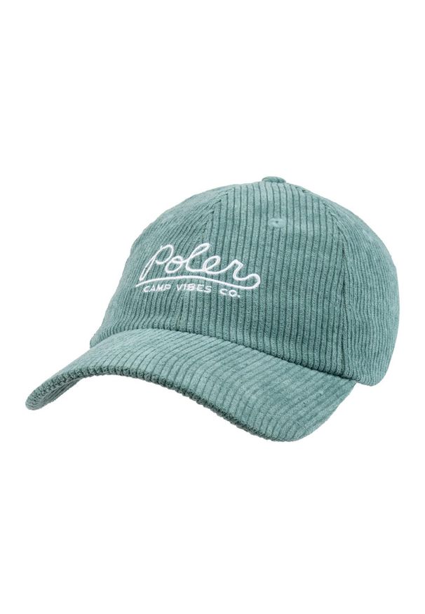 Czapka z daszkiem unisex Poler Cord Dad Hat. Kolor: zielony. Materiał: poliester