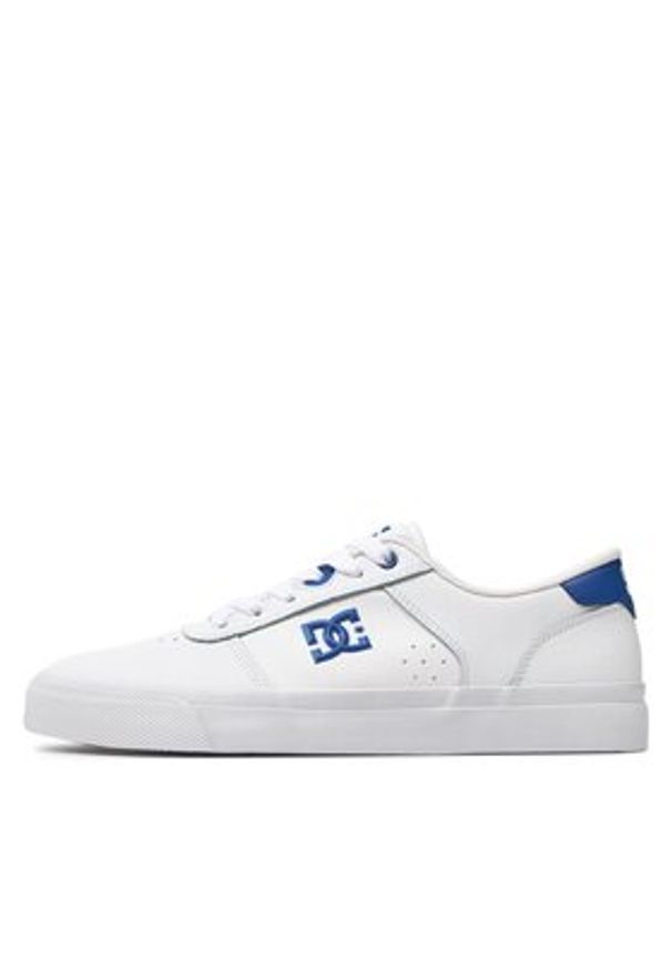 DC Shoes Sneakersy Teknic ADYS300763 Biały. Kolor: biały. Materiał: skóra