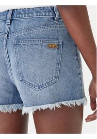 MICHAEL Michael Kors Szorty jeansowe MS6900MLAA Niebieski Regular Fit. Kolor: niebieski. Materiał: bawełna #4