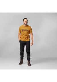 Fjällräven - Koszulka Z Logo Fjall Raven Lush M Dorosłych. Kolor: pomarańczowy