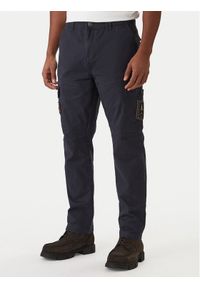 Aeronautica Militare Spodnie materiałowe 252PA1688UCT03399 Granatowy Regular Fit. Kolor: niebieski. Materiał: bawełna #1