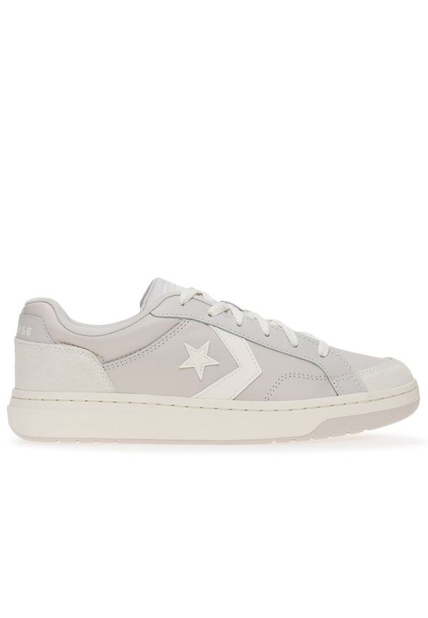 Buty Converse Pro Blaze Classic OX A09851C - szare. Okazja: na co dzień. Zapięcie: sznurówki. Kolor: szary. Materiał: guma, skóra, syntetyk. Szerokość cholewki: normalna