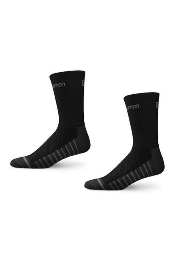 salomon - Skarpety sportowe Salomon Life 2PAK. Kolor: czarny