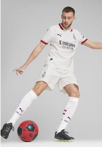 Puma - Męska koszulka AC Milan 24/25 PUMA White. Kolor: biały