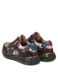 Laura Vita Sneakersy Burton 1123 Różowy. Kolor: różowy. Materiał: skóra