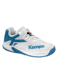 KEMPA - Dzieci Buty Piłka Ręczna Kempa Wing 2.0 Białe. Kolor: biały, wielokolorowy, niebieski. Sport: piłka ręczna #1