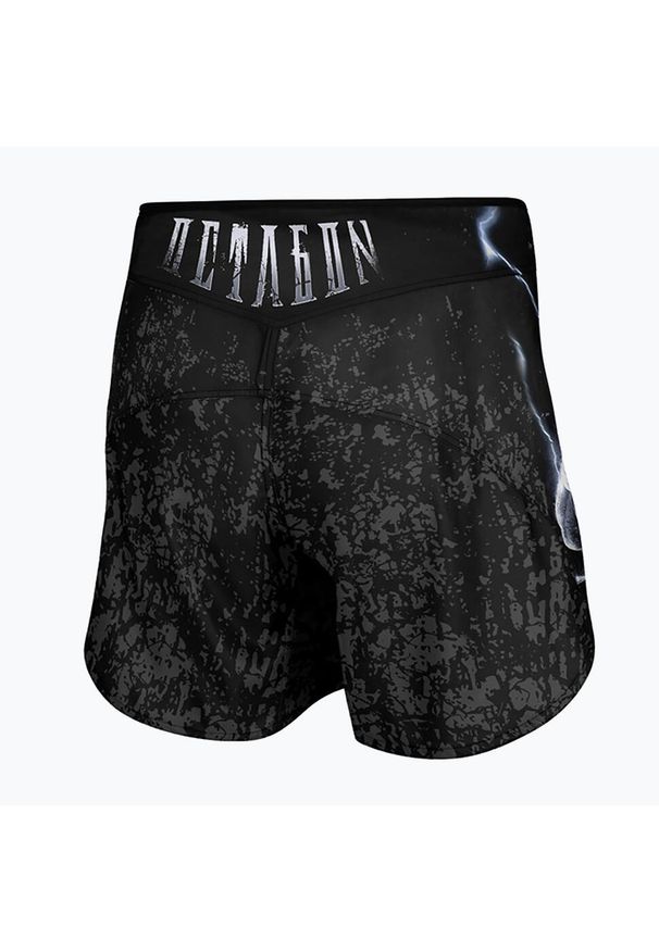 OCTAGON - Spodenki treningowe męskie Octagon Gladiator MMA. Kolor: czarny