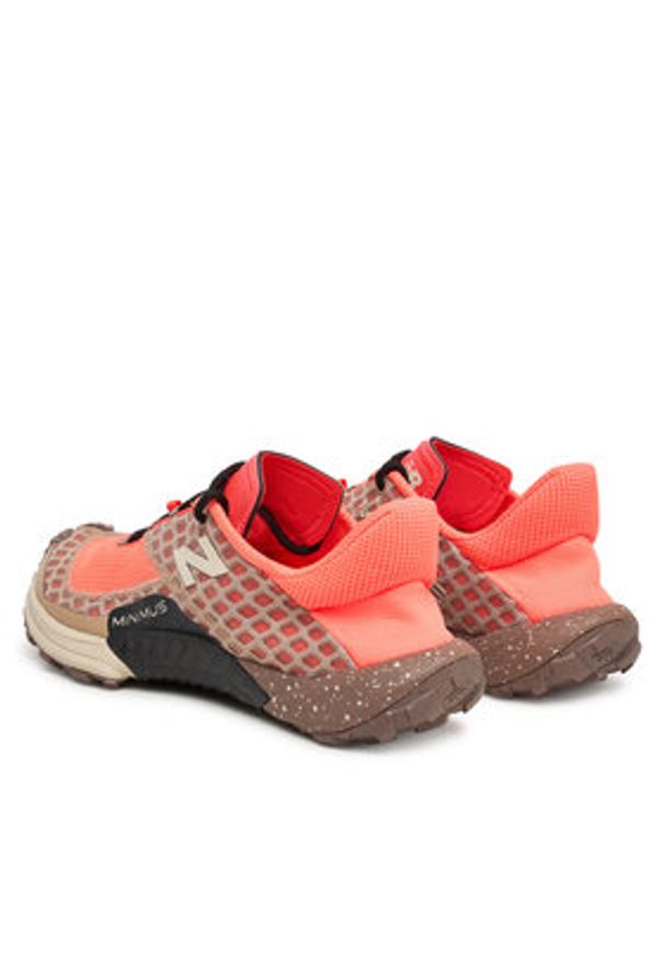 New Balance Buty do biegania Minimus Trail MTM10CH1 Pomarańczowy. Kolor: pomarańczowy. Materiał: mesh
