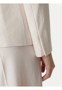 Marella Marynarka Slogan1 2615041211 Écru Slim Fit. Materiał: syntetyk #4