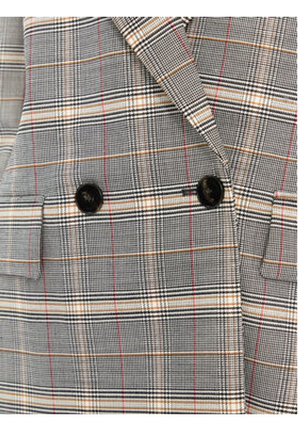Marella Marynarka Illipe 2330461436200 Szary Regular Fit. Kolor: szary. Materiał: syntetyk