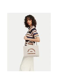 Karl Lagerfeld - Torebka KARL LAGERFELD. Kolor: beżowy #1