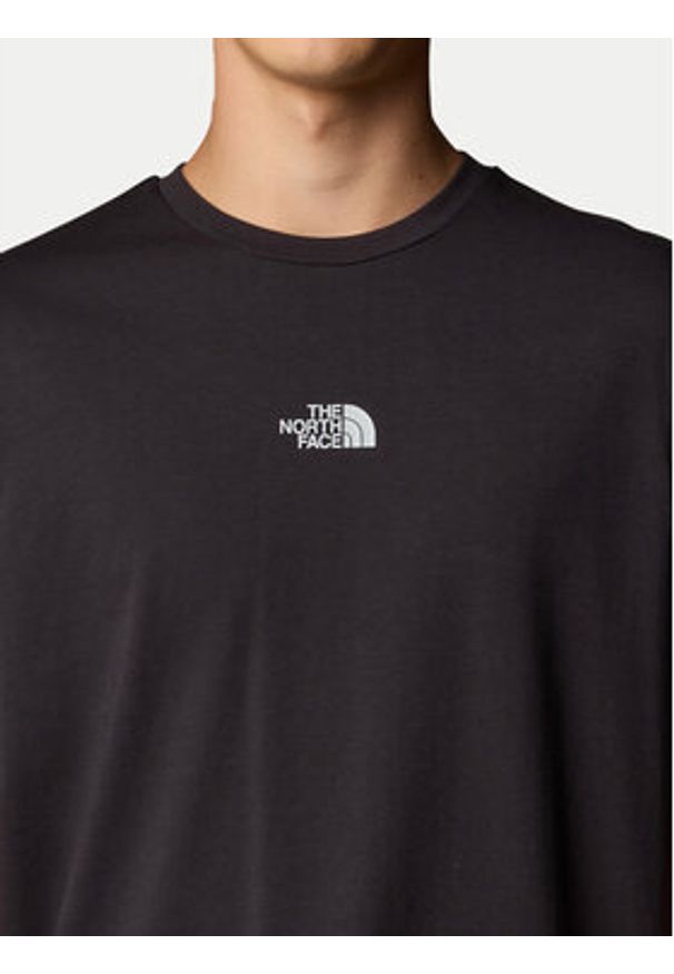 The North Face T-Shirt Unisex SS Never Stop NF0A8C3A Czarny Relaxed Fit. Kolor: czarny. Materiał: bawełna