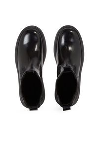 Calvin Klein Sztyblety Pitched Chelsea Boot HW0HW01686 Czarny. Kolor: czarny. Materiał: skóra #2