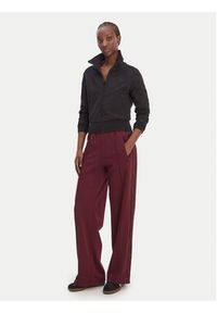 Adidas - adidas Spodnie dresowe Firebird Lace KC6445 Bordowy Loose Fit. Kolor: czerwony. Materiał: syntetyk #5